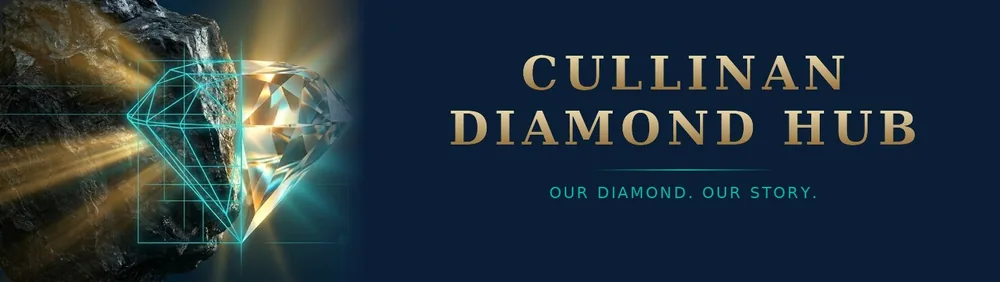 Cullinan Diamond Hub logo — Our Diamond. Our Story.