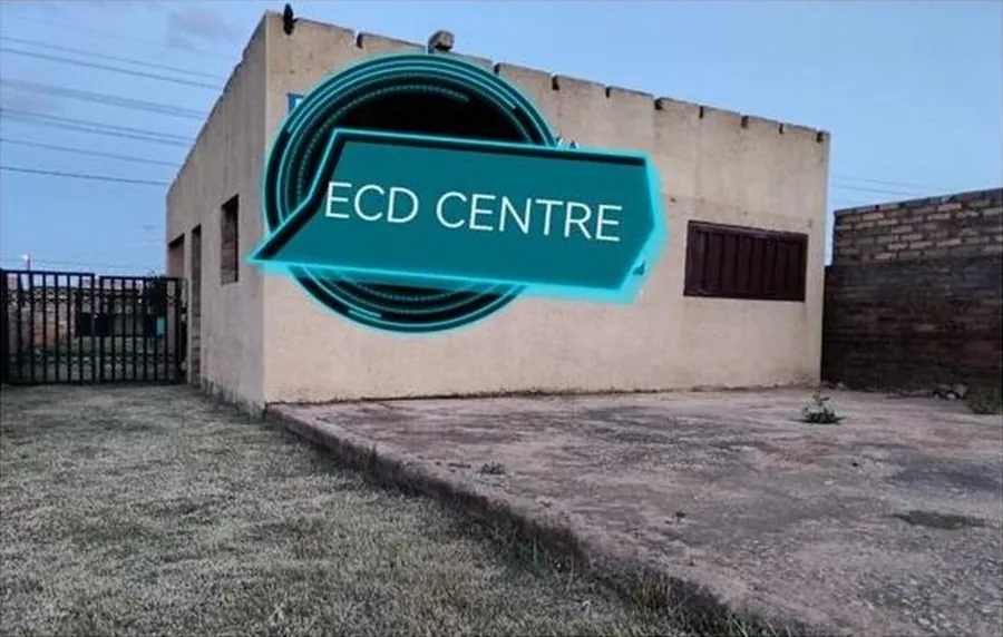 The completed ECD Centre exterior in Soshanguve, Tshwane