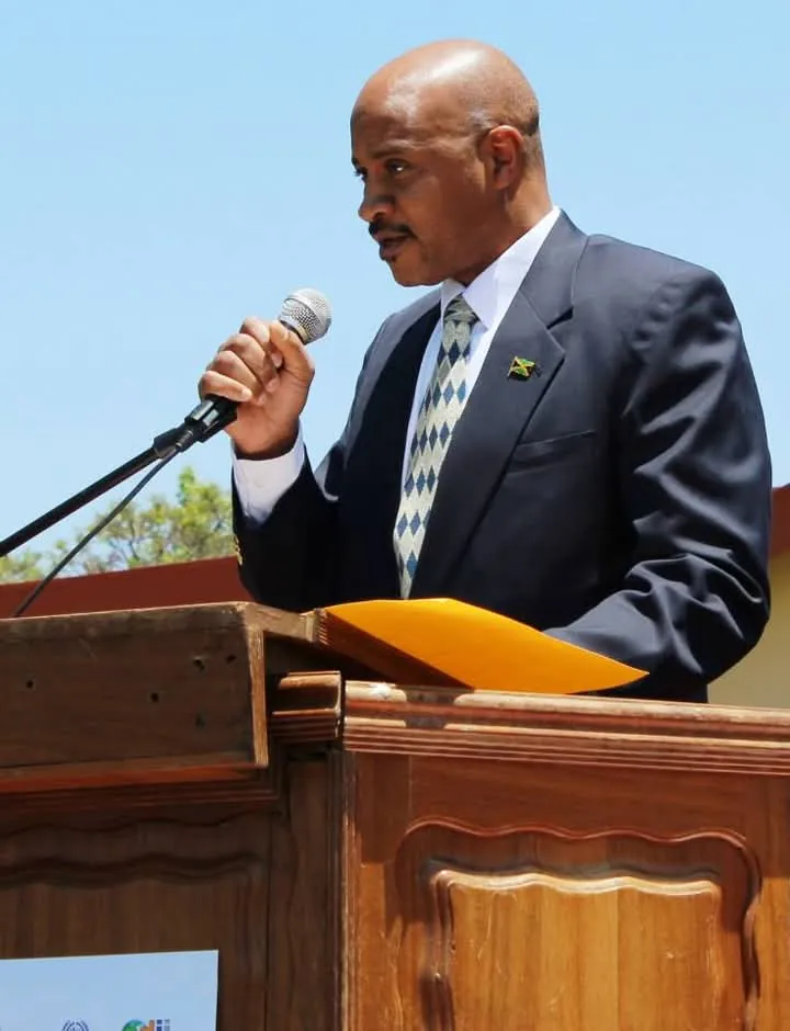 Jamaican Dignitary Addresses CDII Event