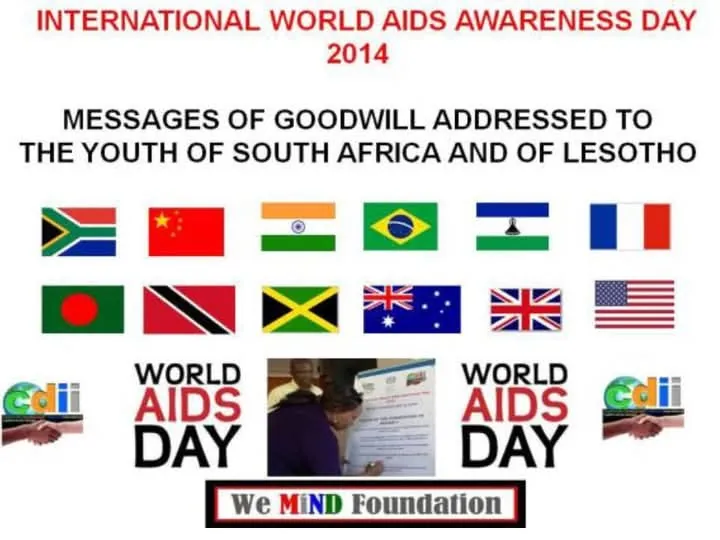 World AIDS Day 2014 Messages of Goodwill campaign